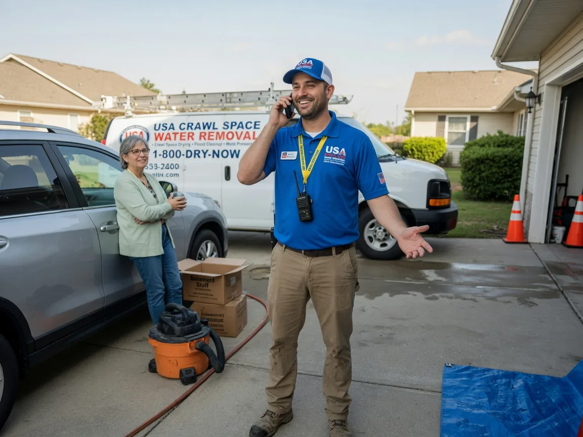 Crawl Space Water Removal De Soto, IL FAQs
